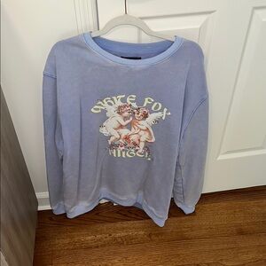 Angel White Fox sweater